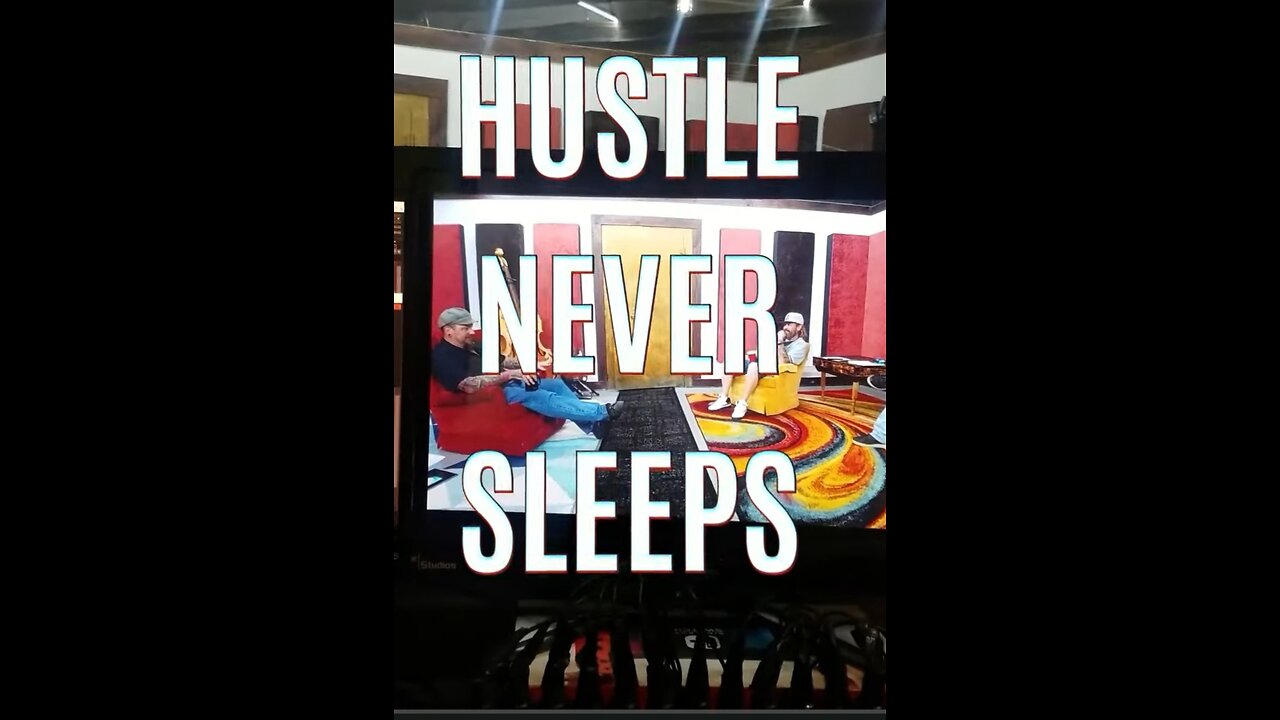 HUSTLE NEVER SLEEPS SHORT - Nate and Geebus