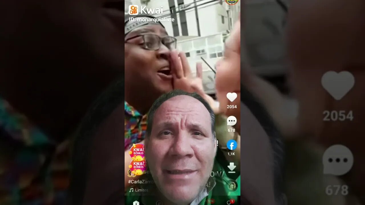 Print do momento que um petista ofende a deputada Carla Zambelli