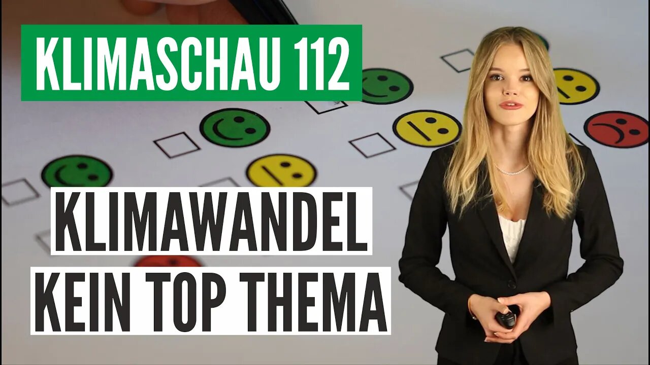 Klimawandel ist Bevölkerung weniger wichtig als andere Probleme - Klimaschau 112