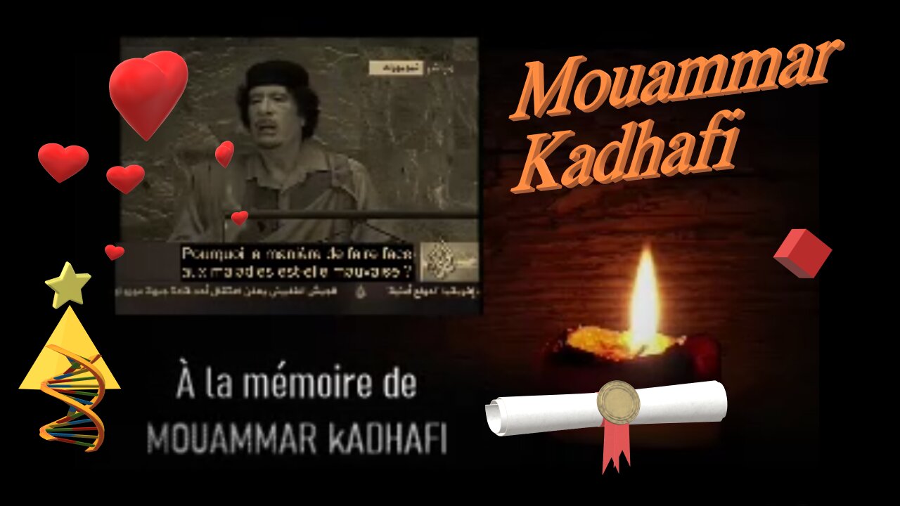 Hommage A Mouammar Kadhafi