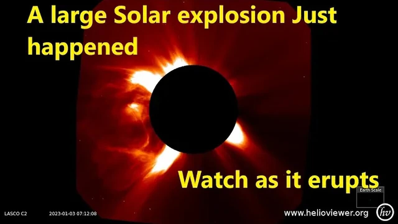 Solar Explosion today