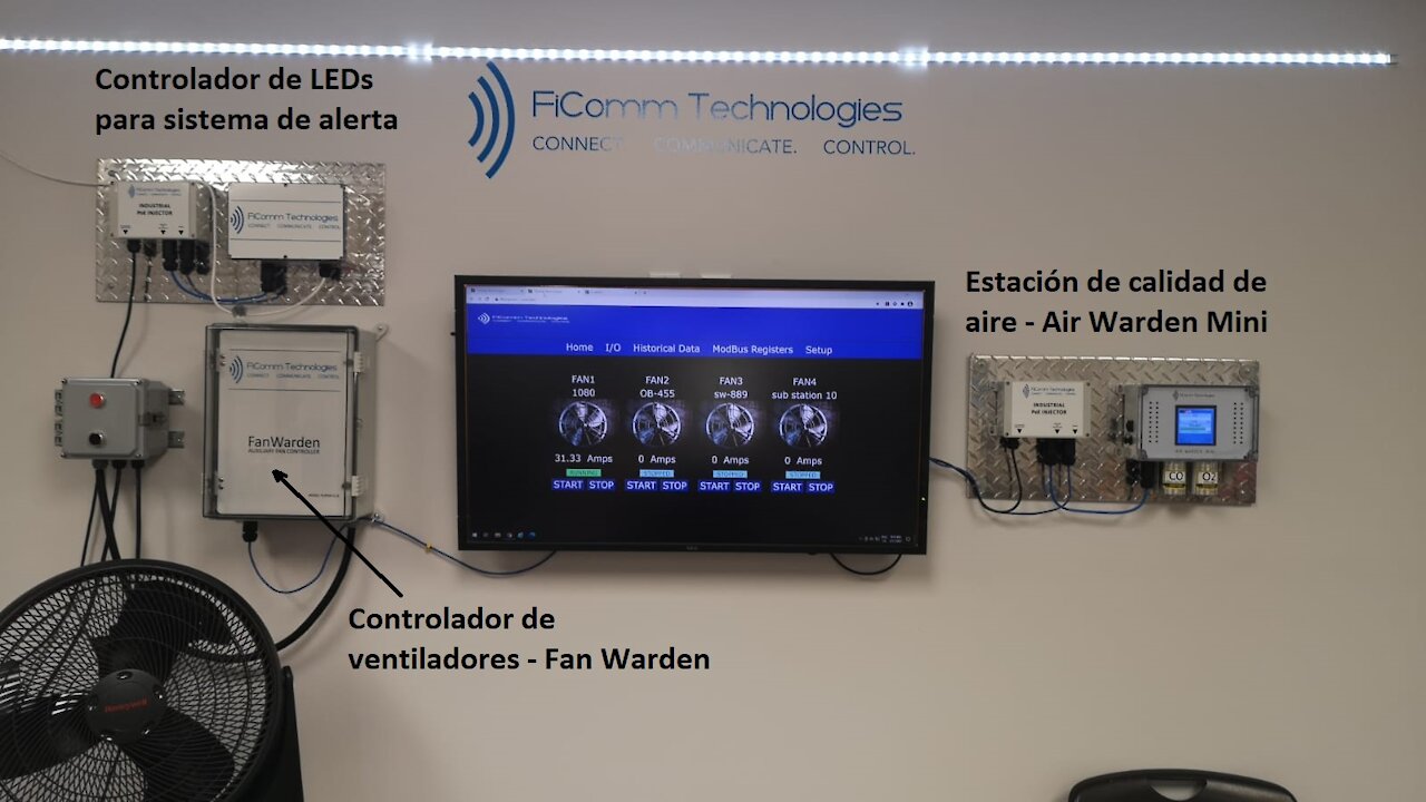 Demostracion Fan Warden - Controlador de ventiladores