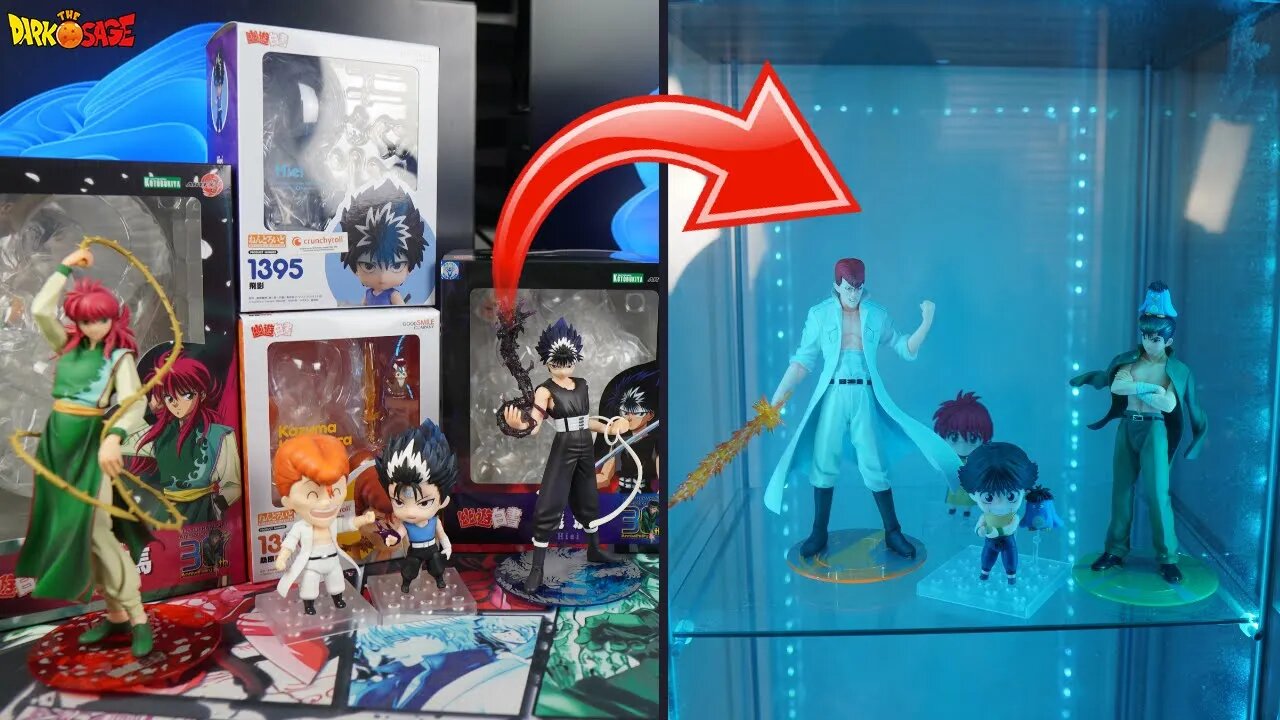 I Finally Finished My Yu Yu Hakusho Mini Shrine!