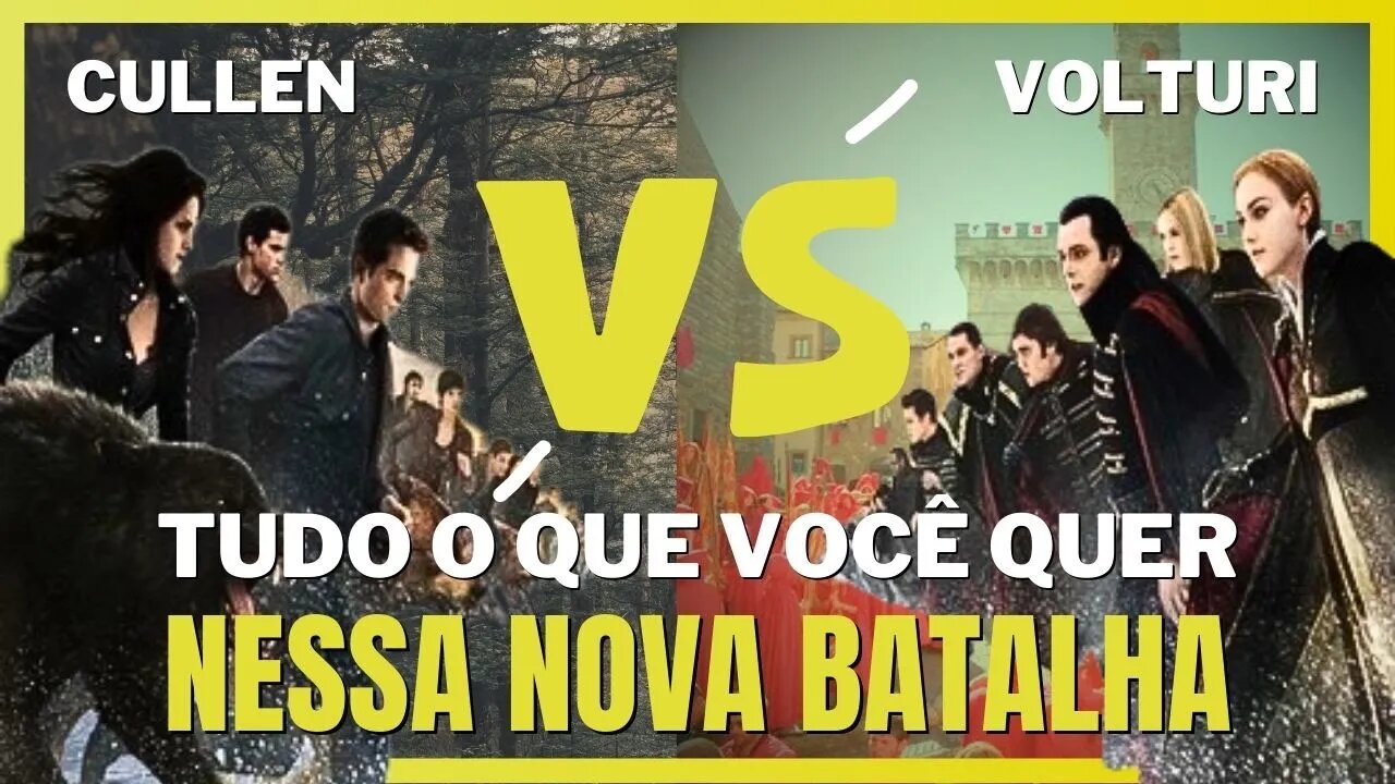 Antes DA SÉRIE DE CREPÚSCULO saiba disso sobre o CLÃ VOLTURI e a FAMÍLIA CULLEN