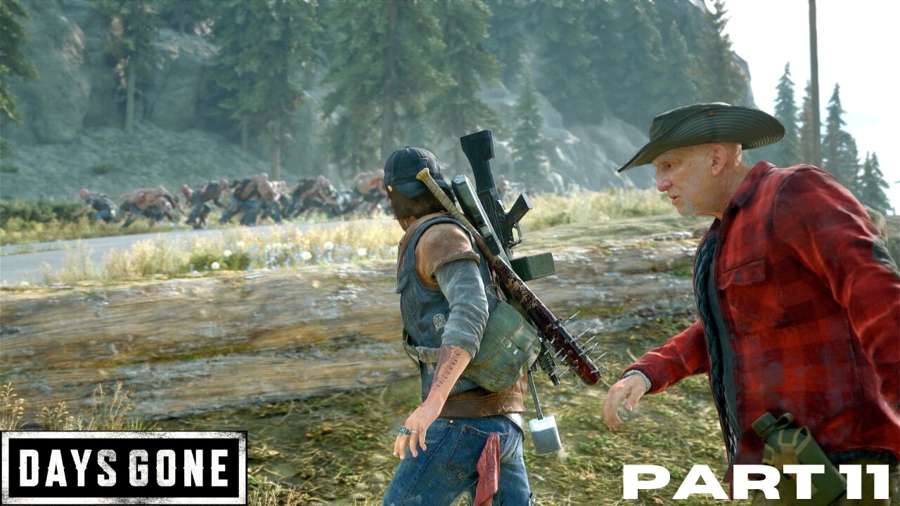 Let's play and chill: Days Gone First time PART 11