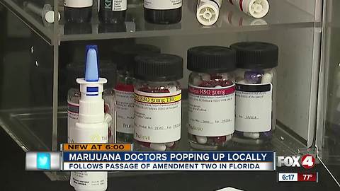 Medicinal marijuana doctors popping up local