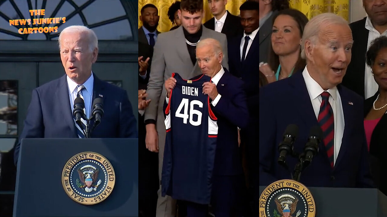 Did you know that we actually have a president? His name is Creepy Joe: "That's why Kamala and I have been so determined in our short term. My short term. Our short term. I mean it really, absolutely mind blowing."