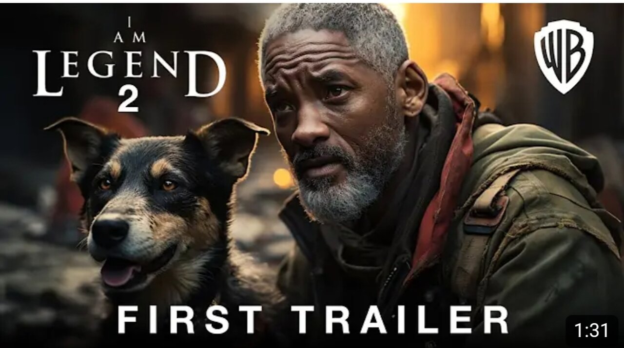 I AM LEGEND 2 (2024) - First Trailer | Will Smith | Warner Bros