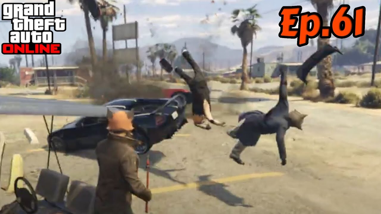 TailslyPlays GTA 5 Online[Ep.61]Rosey hit me by the rocket launcher