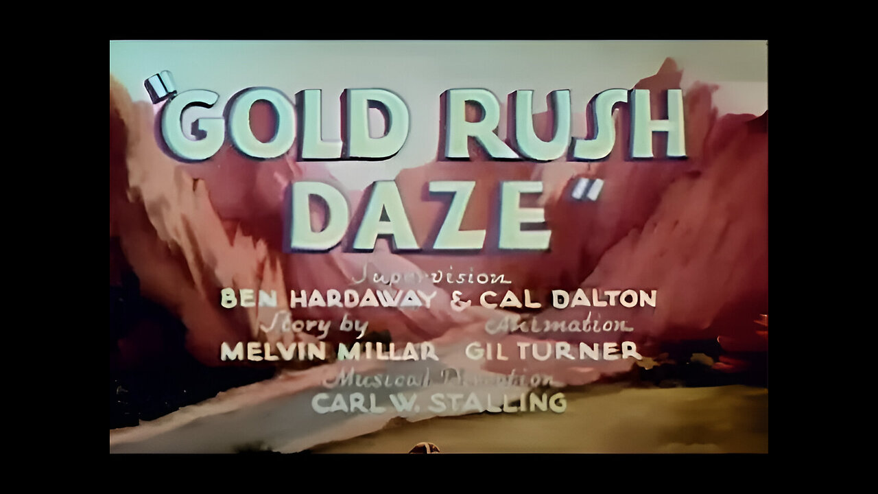 Gold Rush Daze | Merrie Melodies | HD Cartoon