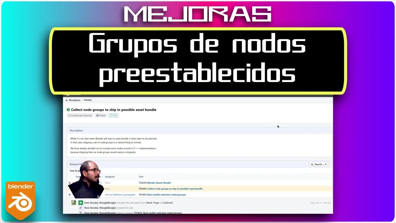 Blender ¡¿Grupos de nodos preestablecidos incluidos?!
