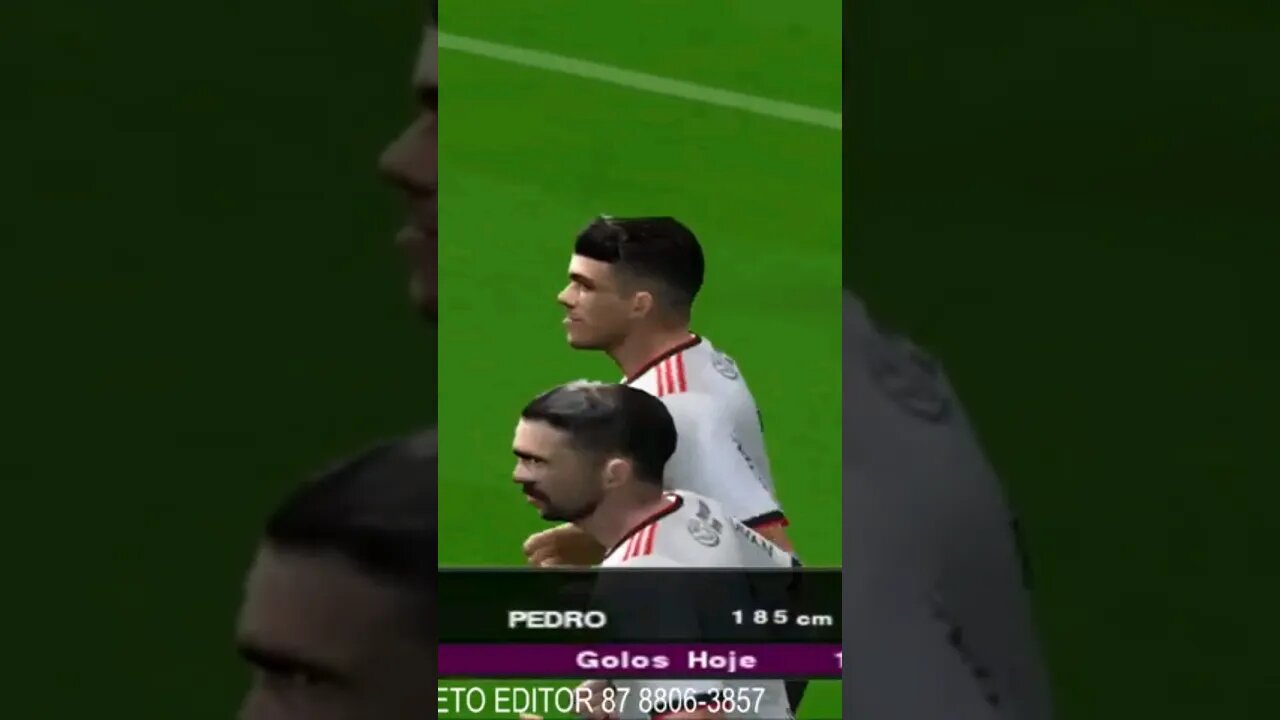 GOL DO FLAMENGO, PES 2023 (PS2)ADVANCED BRASILEIRÃO 100% ATUALIZADO