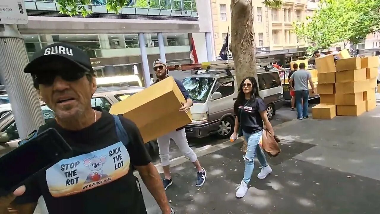 POLICE block help for the homeless!