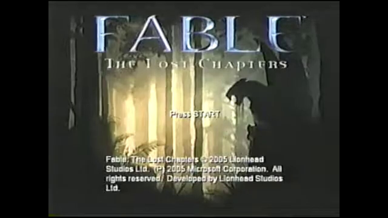 Fable - The Lost Chapters (XBOX) 1/19