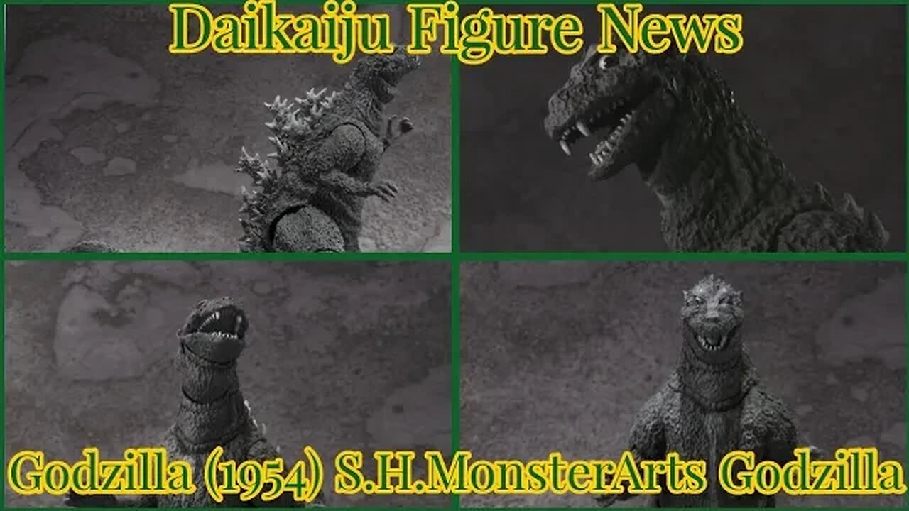 Exciting News for Godzilla Fans: The S.H.MonsterArts Godzilla Figure from the 1954 Classic Film!