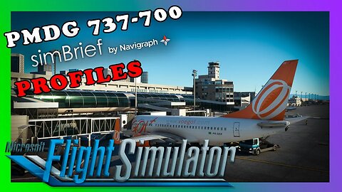 PERFIL DO 737-700 PMDG NO SIMBRIEF