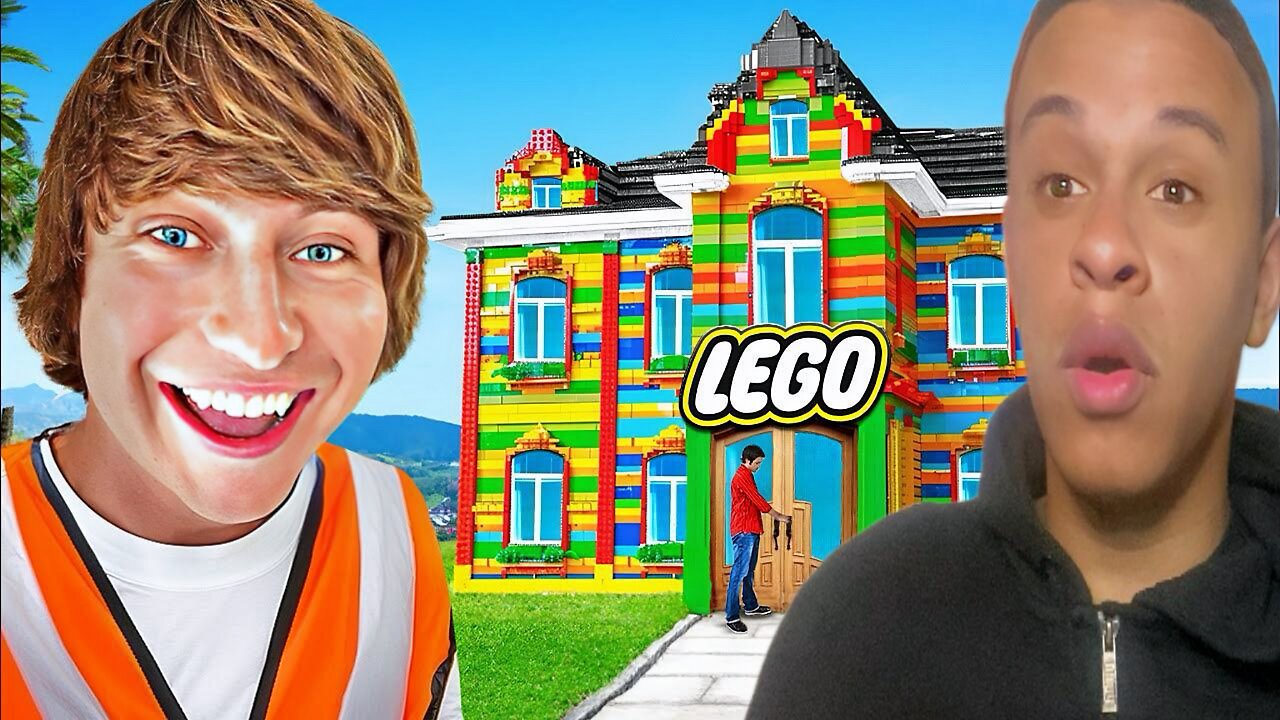 Terry Simmons Reacts To I Built a Life Size Lego House!