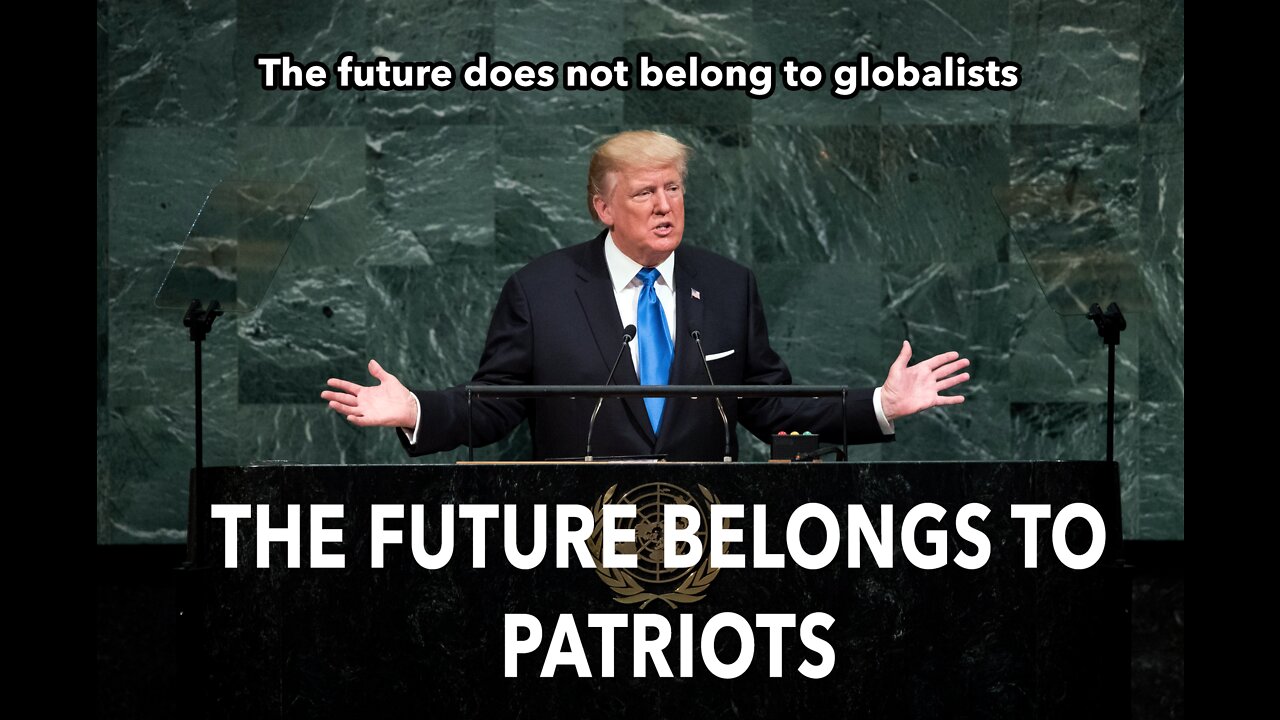 'The future does not belong to globalists. The future belongs to patriots: Trump to UN 2019