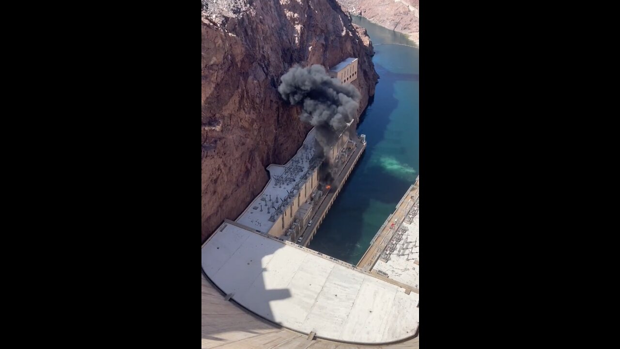 Small Explosion And Fire At Hoover Dam