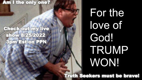 Am I the only one? Truth Seekers must be Brave!