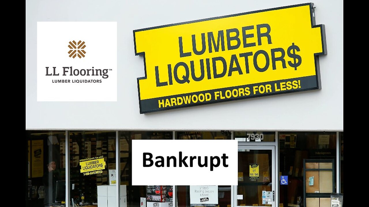 Lumber Liquidators closing 400 stores and going bankrupt