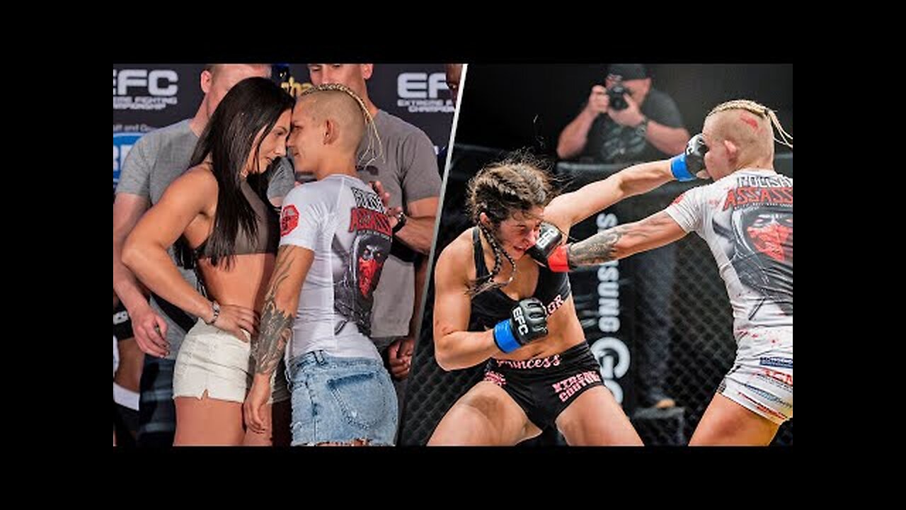 Probably The Craziest Womens MMA Fight In EFC History