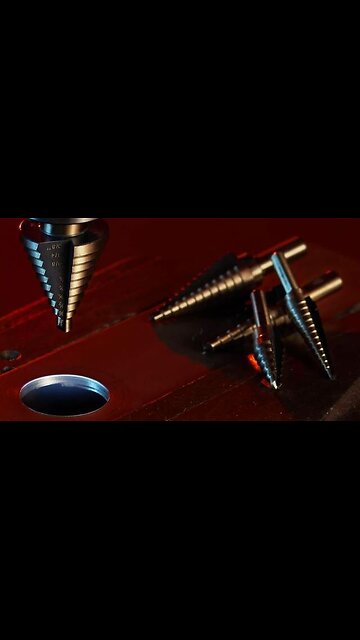 Step Drill Bit Set Hss Cobalt Multiple Hole