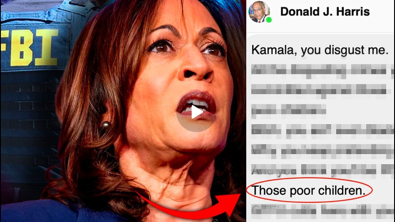 Kamala Harris’ Pizzagate Crimes Exposed as Her Dad Reveals Shameful History!