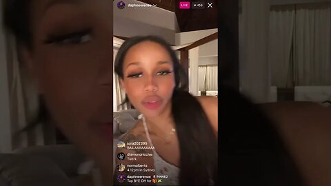 Instagram Model DapheeRenae Lit And Chatty On Instagram Live (09/05/23)