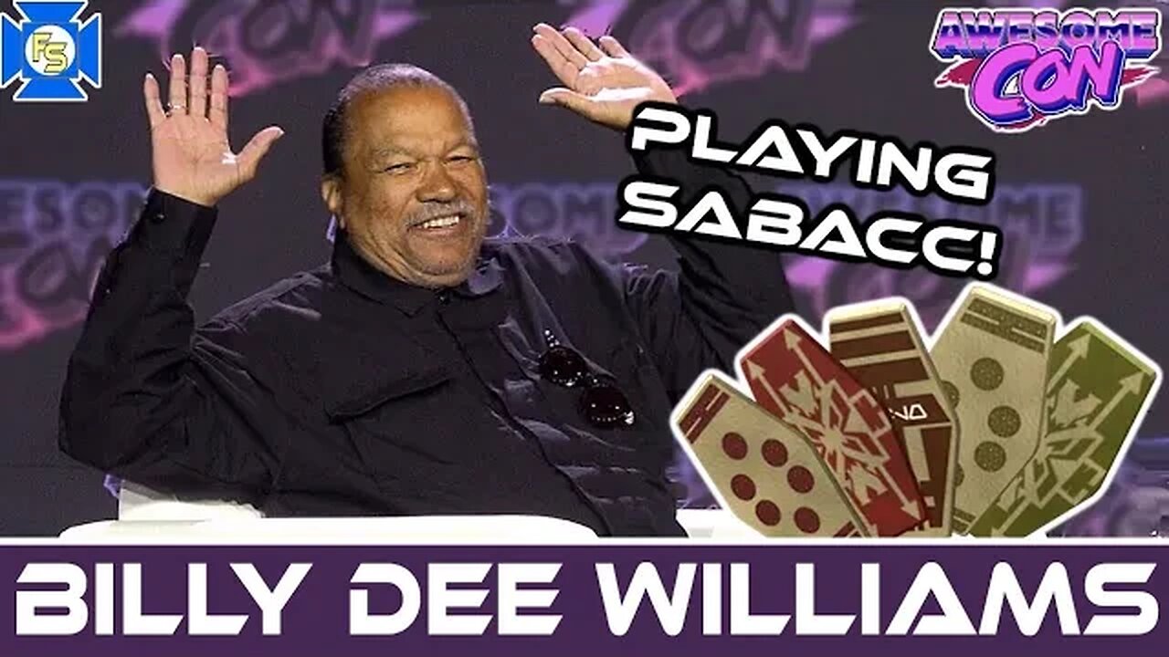 STAR WARS Billy Dee Williams Panel & SABAAC – Awesome Con 2023