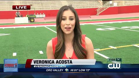 Tucson High's Gridley Field reopens after last year's flooding