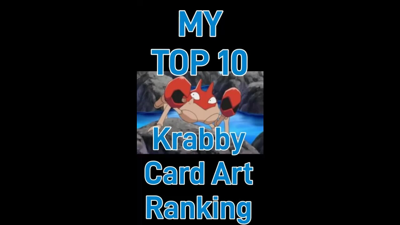 Top 10 Krabby Card art Ranking!