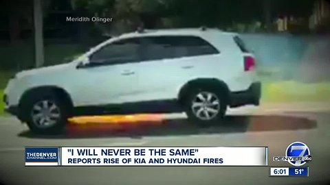 More reports of Kia, Hyundai vehicles catching fire