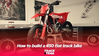 How to build a 450 flat track bike