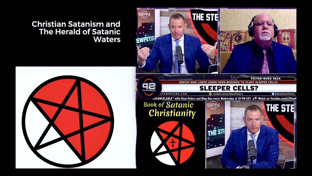 Satanic Christians Evangelists Brainwashed By Jewish Mafia To Accept Genocide Murder Of All Non Jews