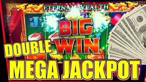 HOW DID I GET SO LUCKY? ✪ DOUBLE MEGA MAX BET JACKPOTS IN VEGAS!