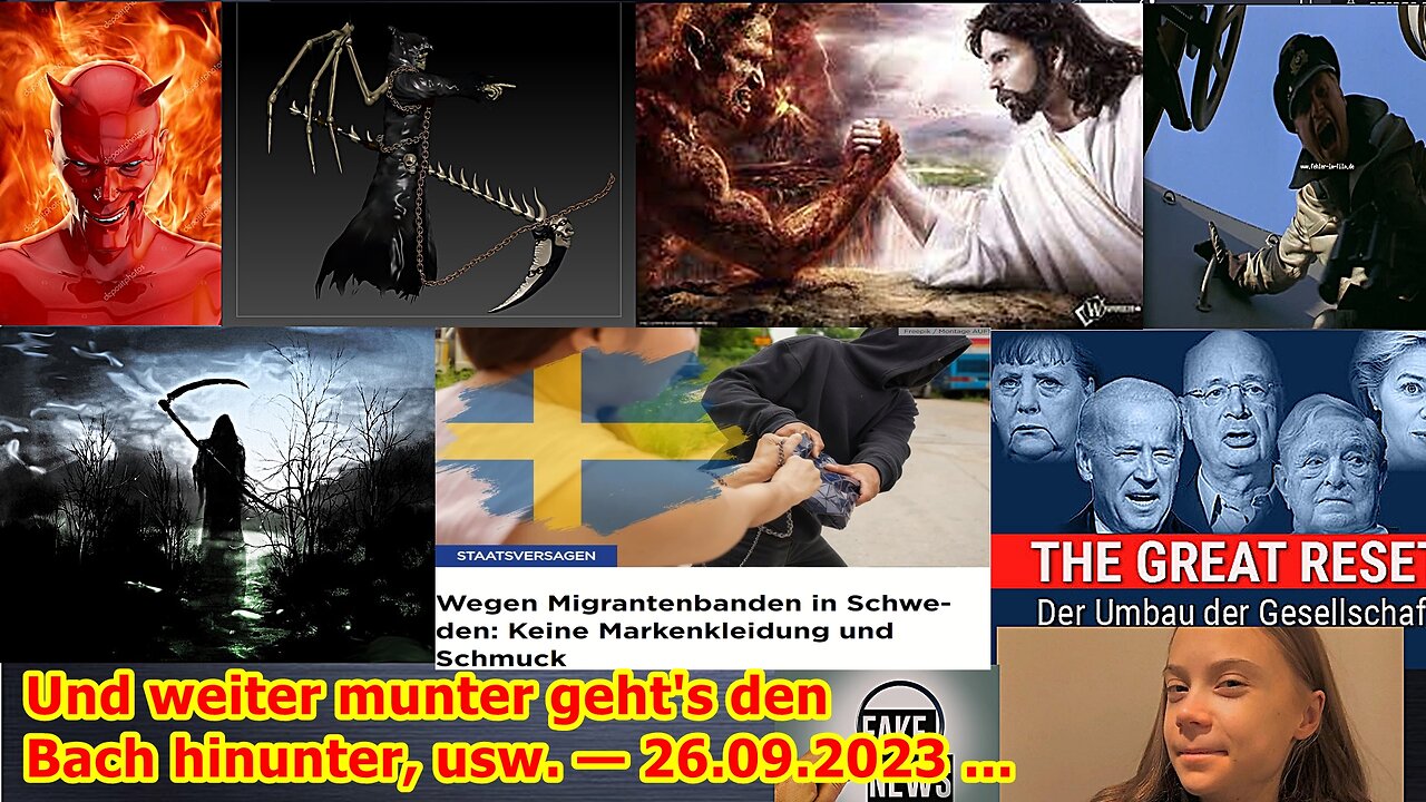 Und weiter munter geht's den Bach hinunter, usw. — 26.09.2023 ...