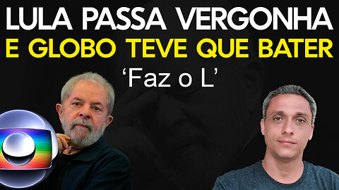 LULA passa vergonha ao VIVO e até a GLOBO teve que bater dessa vez