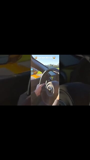 ye bye BMW M5 CS! #bmw #m5cs #mclaren #bnwm5cs