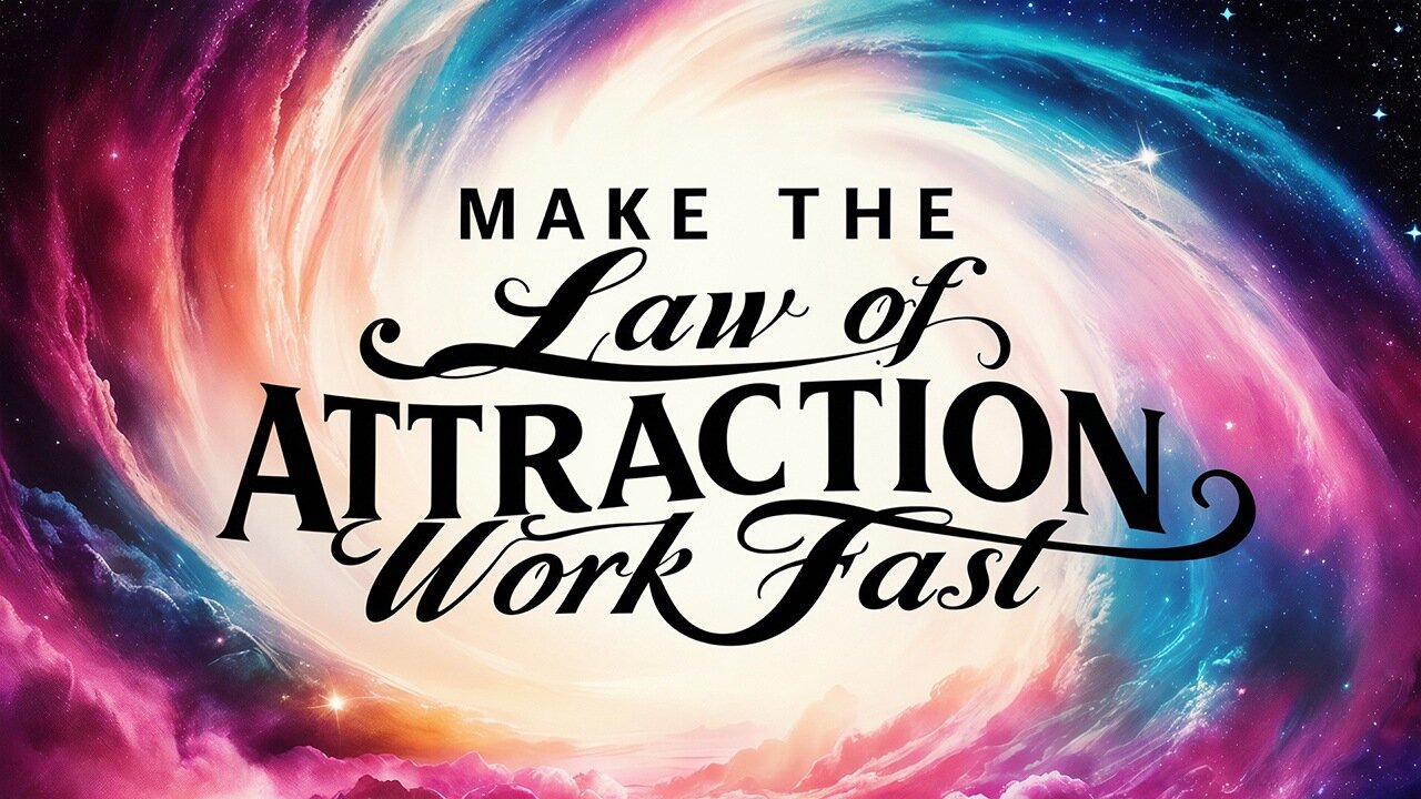 Crack the Code: How to Make the Law of Attraction Work (FAST) 🚀✨