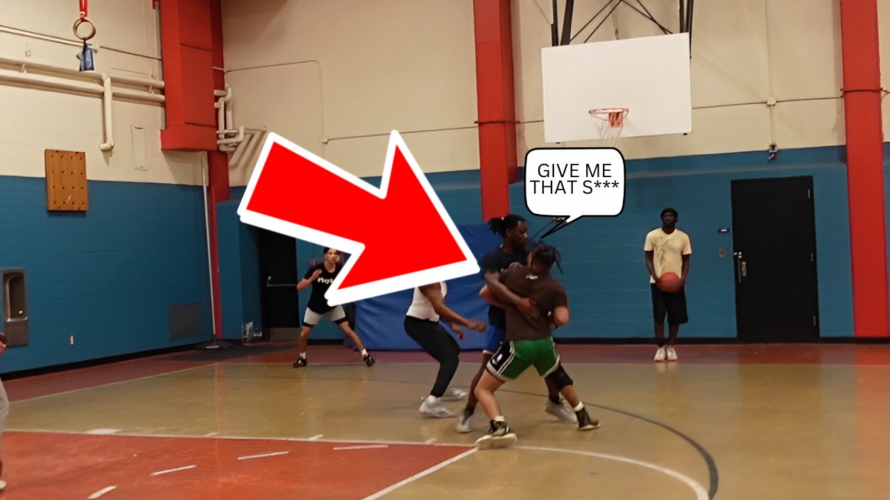 HOOP VLOG #1 *THINGS GET HEATED IN BOSTON GYM*