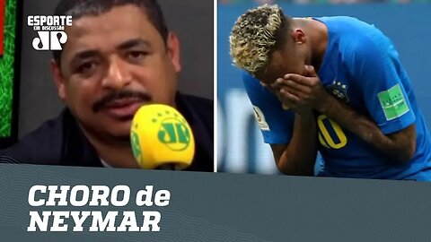 OLHA o que VAMPETA achou do CHORO de NEYMAR!