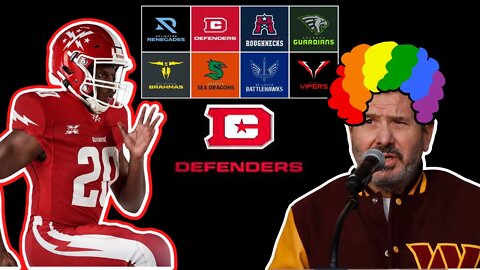 XFL 3.0 REVEAL Names & Logos! Washington Commanders Get CLOWNED Over DC Defenders!