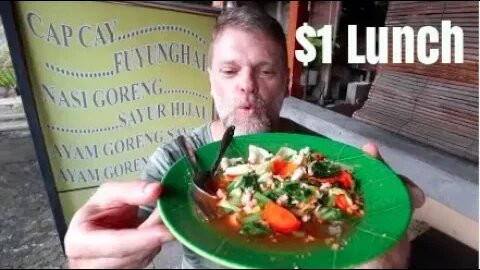 $1 Meal in Bali