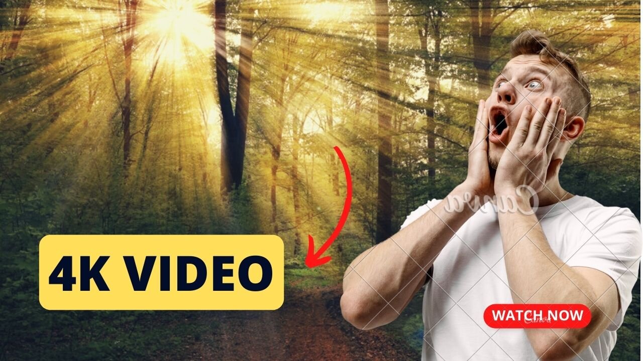 4K Ultra HD Video With Sweet Relaxing Background Music. #4k #8k