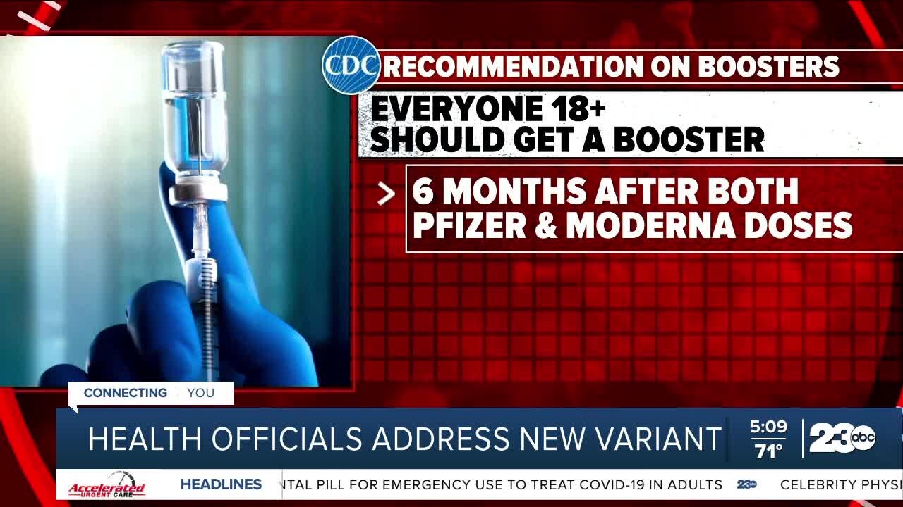 Health officials address new variant