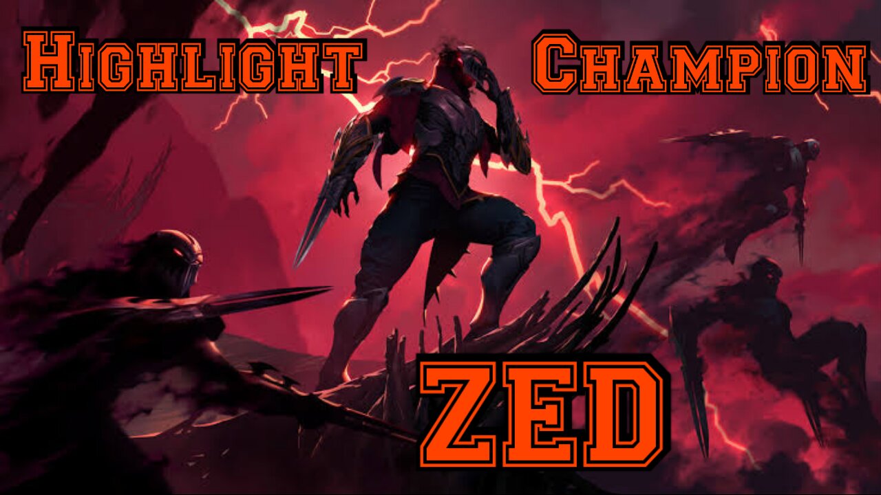 Zed Montage #3 - League Of Legends