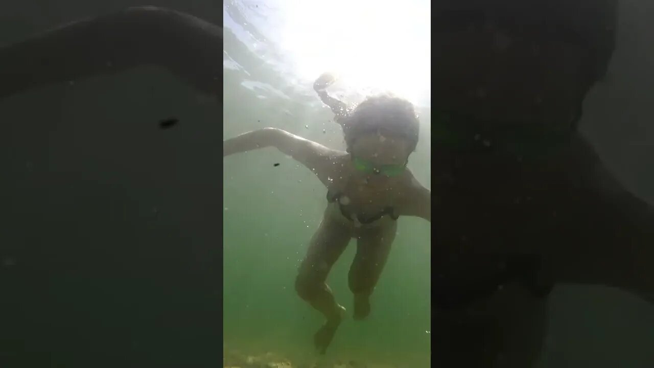 #Underwater fun #camping #swimming #sugarlake #britishcolumbia #canada #summerfun