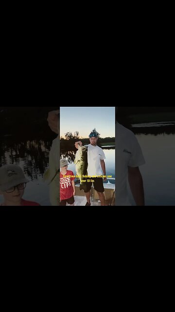 Super proud of Kannon(9yrs) catching this 10 pounder on his first trip #sro #bass #fishing #georgia