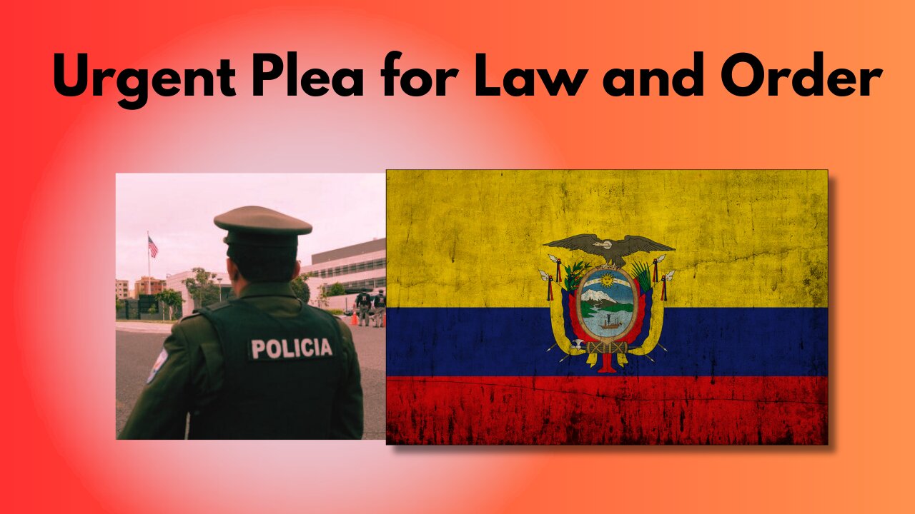 Plea for Law and Order